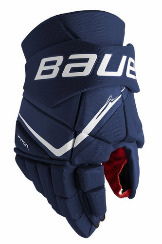 Bauer Vapor Fly40 S25 INT dark blue, Intermediate, 12", BA25 - Hockey Gloves - Main image