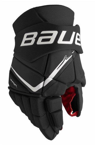 Bauer Vapor Fly40 S25 SR black and white, Senior, 14", BA25 - Hockey Gloves - Main image
