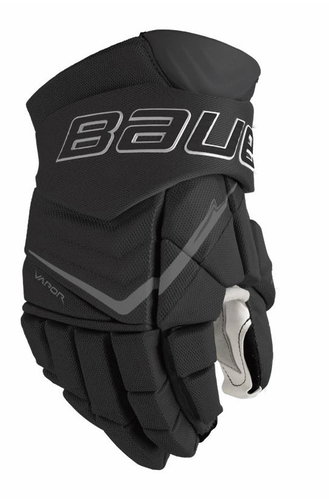 Bauer Vapor FlyLite S25 INT black, Intermediate, 12", BA25 - Hockey Gloves - Main image