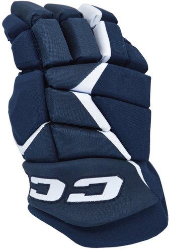 CCM Jetspeed FT680 JR dark blue-white, Junior, 10", CCM24 - Hockey Gloves - Main image