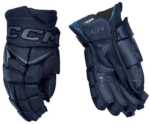 CCM Jetspeed FT8 Pro SR dark blue, Senior, 15", CCM25 - Hockey Gloves - Main image