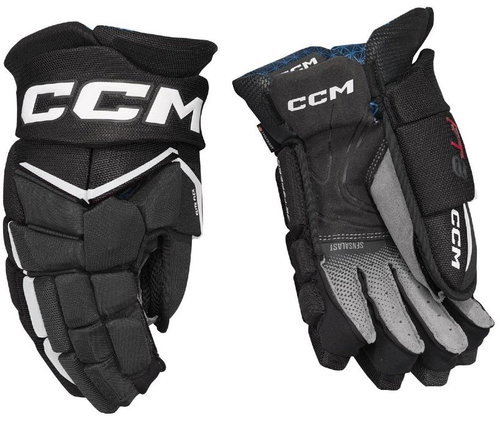 CCM Jetspeed FT8 SR black and white, Senior, 14", CCM25 - Hockey Gloves - Main image
