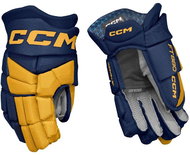 CCM Jetspeed FT880 JR tmavě modré-žluté, Junior, 10", CCM25 - Hockey Gloves