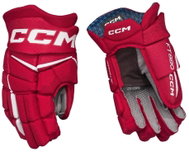 CCM Jetspeed FT880 JR red and white, Junior, CCM25 - Hockey Gloves