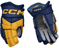 CCM Jetspeed FT880 SR tmavě modré-žluté, Senior, 14", CCM25 - Hockey Gloves