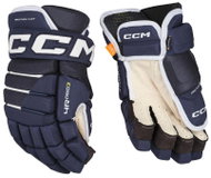 CCM Tacks 4R Pro3 SR Senior, dark blue-white, CCM25 - Hockey Gloves