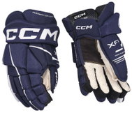 CCM Tacks XF 80 SR Senior, 14", dark blue-white, CCM25 - Hockey Gloves