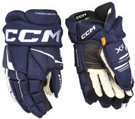CCM Tacks XF JR Junior, 10", tmavě modré-bílé, CCM25 - Hockey Gloves