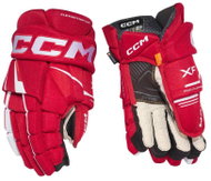 CCM Tacks XF JR Junior, red and white, CCM25 - Hockey Gloves