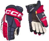 CCM Tacks XF JR Junior, dark blue-red-white, CCM25 - Hockey Gloves