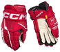CCM Tacks XF Pro JR Junior, 11", červené-bílé, CCM25 - Hokejové rukavice