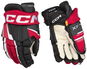 CCM Tacks XF Pro JR Junior, 12", černé-červené-bílé, CCM25 - Hokejové rukavice