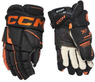 CCM Tacks XF SR Senior, 14", černé-oranžové, CCM25 - Hockey Gloves