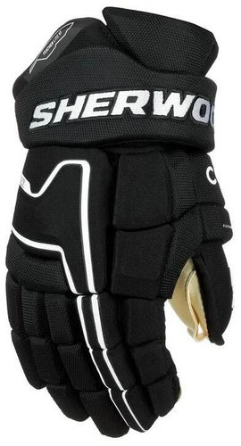 Sherwood Code Encrypt Pro JR Junior, black and white, 10", SW25 - Hockey Gloves - Main image