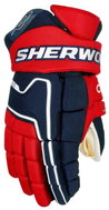 Sherwood Code Encrypt Pro SR Senior, tmavě modré-červené-bílé, 15", SW25 - Hockey Gloves