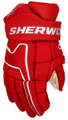 Sherwood Code Encrypt Pro SR Senior, red, 13", SW25 - Hockey Gloves - Main image