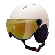 LACETO Lyžařská helma HEART - Champagne dětská S - Ski Helmet