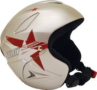 Sulov Ranger, silver gloss - stars - Ski Helmet