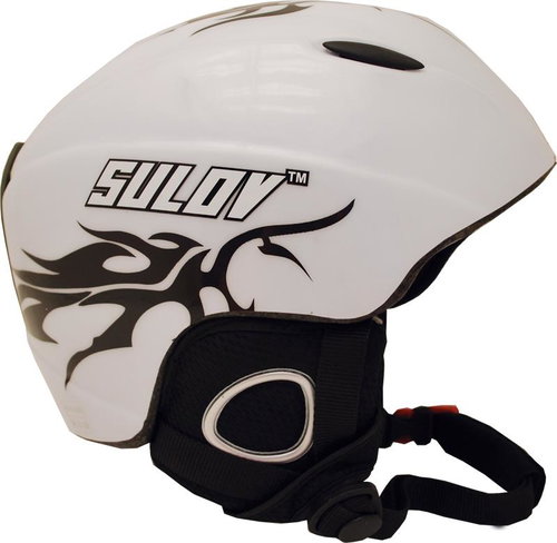 Sulov Rider, size. S (52 - 54), white - Ski Helmet - Main image