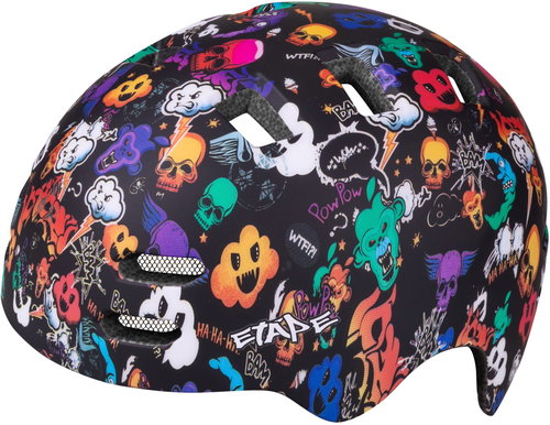 Etape Buddy black/graphics XS/S - Bike Helmet - Main image