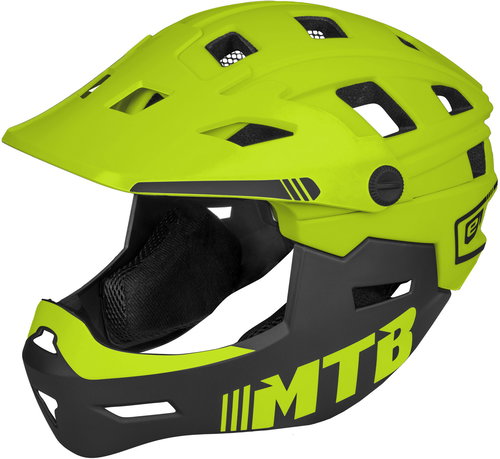 Etape Scudo limeta/černá mat S/M - Bike Helmet - Main image