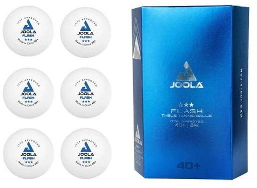 Joola Flash *** 6 pcs white - Table Tennis Balls - Main image