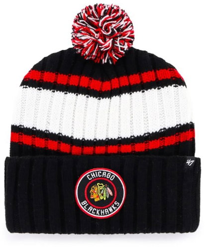 47 Brand Cap NHL Plateau Cuff SR Chicago Blackhawks, HS24 - Winter Hat - Main image