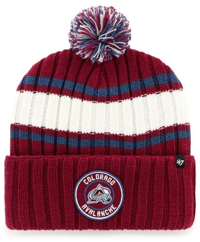 47 Brand Cap NHL Plateau Cuff SR colourado Avalanche, HS24 - Winter Hat - Main image