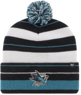 47 Brand Cap NHL Power Line Cuff Knit SR San Jose Sharks, HS23 - Winter Hat