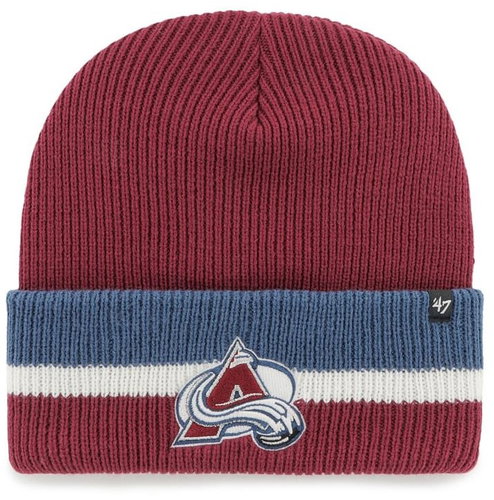 47 Brand NHL Split Cuff Knit Cap SR colourado Avalanche, HS23 - Winter Hat - Main image