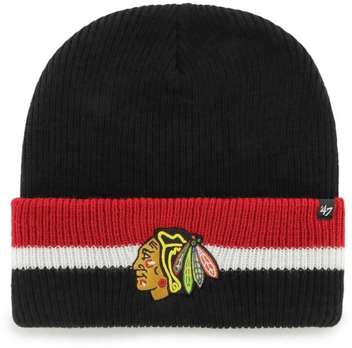 47 Brand NHL Cap Split Cuff Knit SR Chicago Blackhawks, HS23 - Winter Hat - Main image