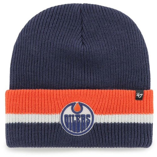 47 Brand NHL Split Cuff Knit Cap SR Edmonton Oilers, HS23 - Winter Hat - Main image