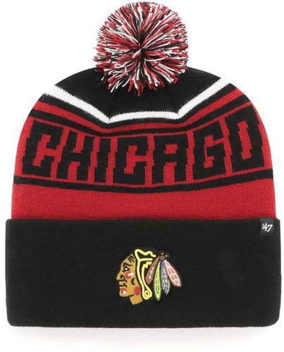47 Brand NHL Stylus Cap SR Chicago Blackhawks, HS22 - Winter Hat - Main image