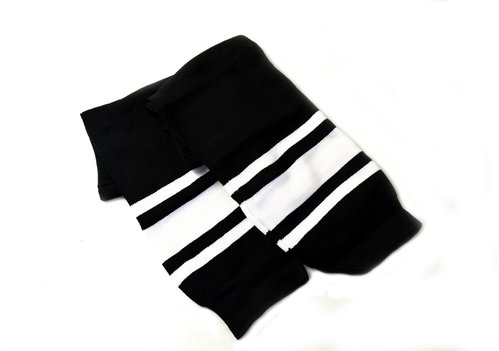 Hejduk Socks JR black and white, HS24 - Hockey Socks - Main image