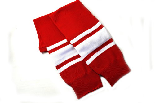 Hejduk Socks JR red and white, HS24 - Hockey Socks - Main image