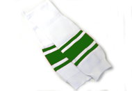 Hejduk Socks JR white-green, HS24 - Hockey Socks