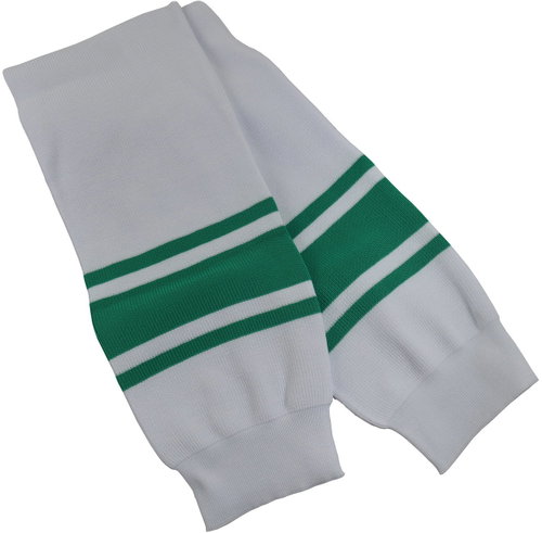 Hejduk Socks SR white-green, HS24 - Hockey Socks - Main image