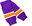 Purple-orange-white, HS24