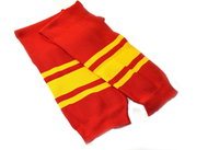 Hejduk Socks YTH red-yellow, children, HS24 - Hockey Socks
