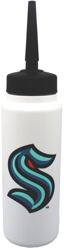 InGlasCo Hockey bottle with NHL Seattle Kraken logo, HS25 - Drinking Bottle - Main image