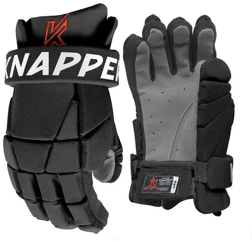 Knapper Hockey gloves AK3 JR black, 10", HS23 - Ball Hockey Gloves - Main image