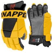 Knapper Hokejbalové rukavice AK3 JR žlutá, 12", HS23 - Hokejbalové rukavice