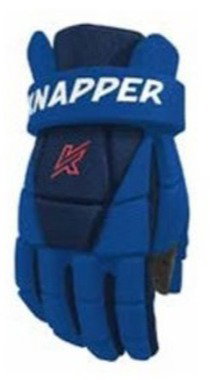 Knapper Hockey gloves AK3 S24 SR blue, 14", HS25 - Ball Hockey Gloves - Main image