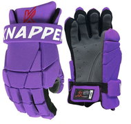Knapper Hokejbalové rukavice AK3 SR fialová, 15", HS23 - Ball Hockey Gloves