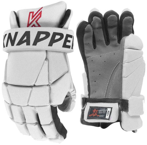 Knapper Hockey gloves AK3 YTH children's, white, 9", HS23 - Ball Hockey Gloves - Main image