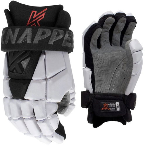 Knapper Hockey gloves AK5 JR white, 12", HS23 - Ball Hockey Gloves - Main image