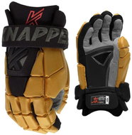 Knapper Hokejbalové rukavice AK5 SR zlatá, 14", HS23 - Ball Hockey Gloves