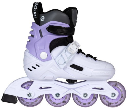 Powerslide Khaan Junior NXT White ADJ 4×, 64, 27-30, PS24 - Roller Skates - Main image