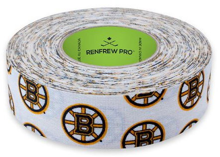 RenFrew NHL Boston Bruins tape, 18 m × 24 mm, HS25 - Hockey Tape - Main image