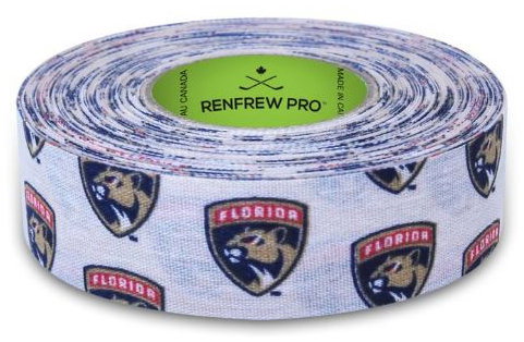 RenFrew NHL Florida Panthers tape, 18 m × 24 mm, HS25 Main image RenFrew NHL Florida Panthers tape, 18 m × 24 mm, HS25 - Hockey Tape - Main image